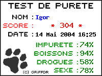 test de puret� d'Igor Tourgueniev